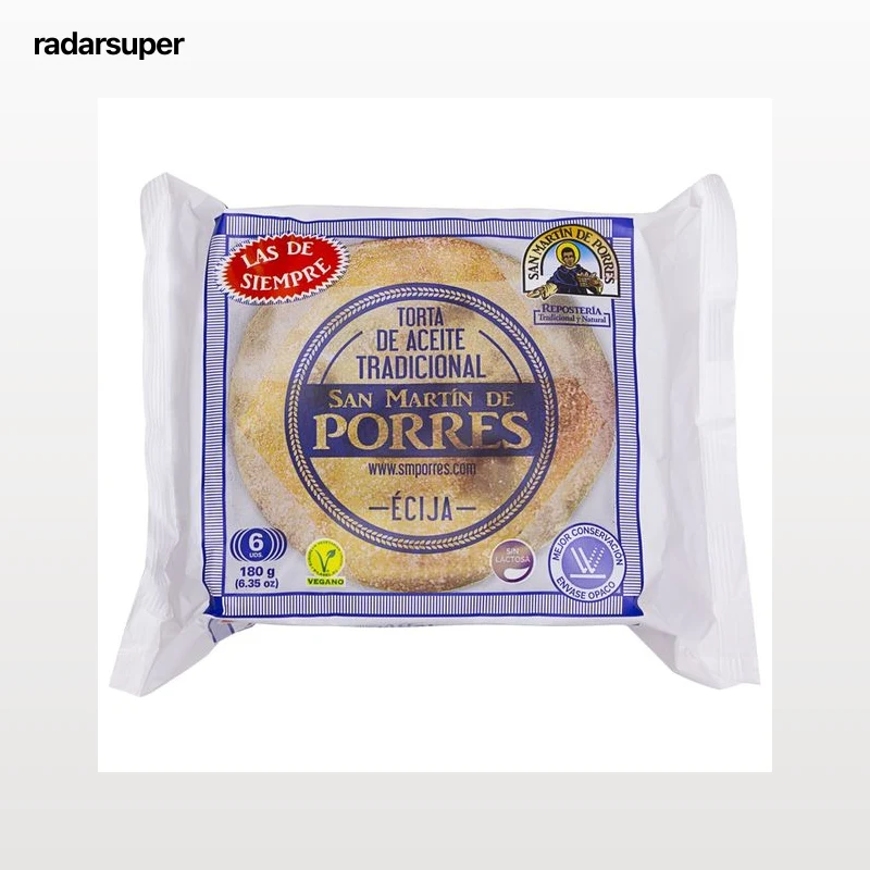 SAN MARTIN DE PORRES Torta de aceite 6 uds. 180 g.