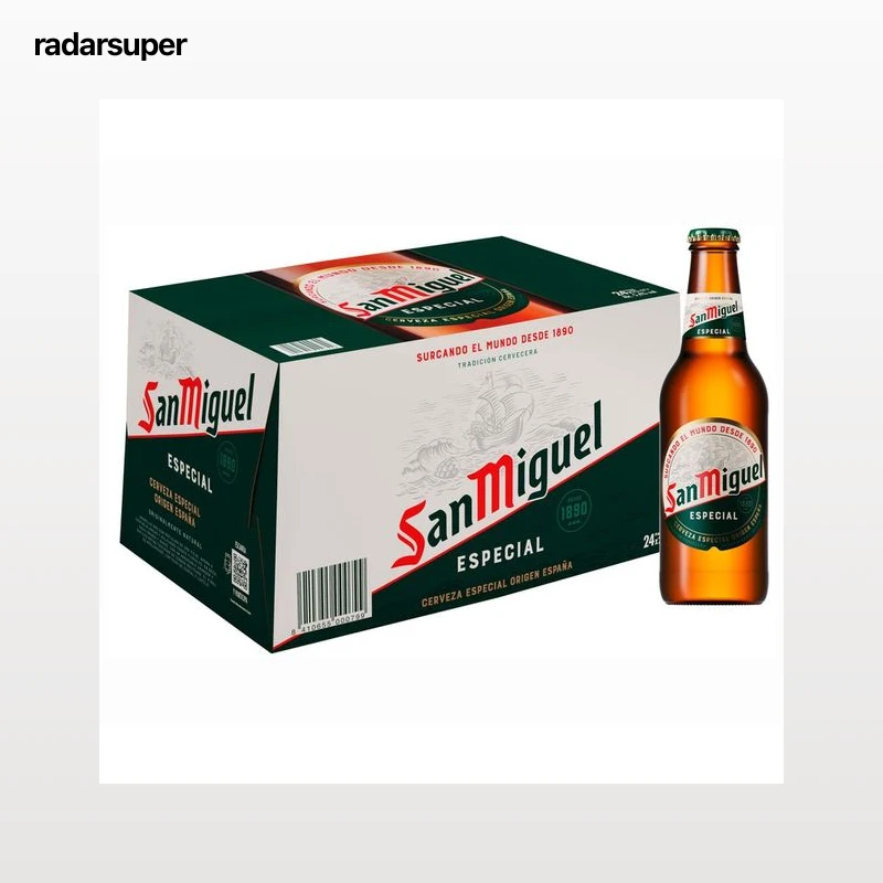 SAN MIGUEL ESPECIAL Cerveza pack 24 uds. x 25 cl.