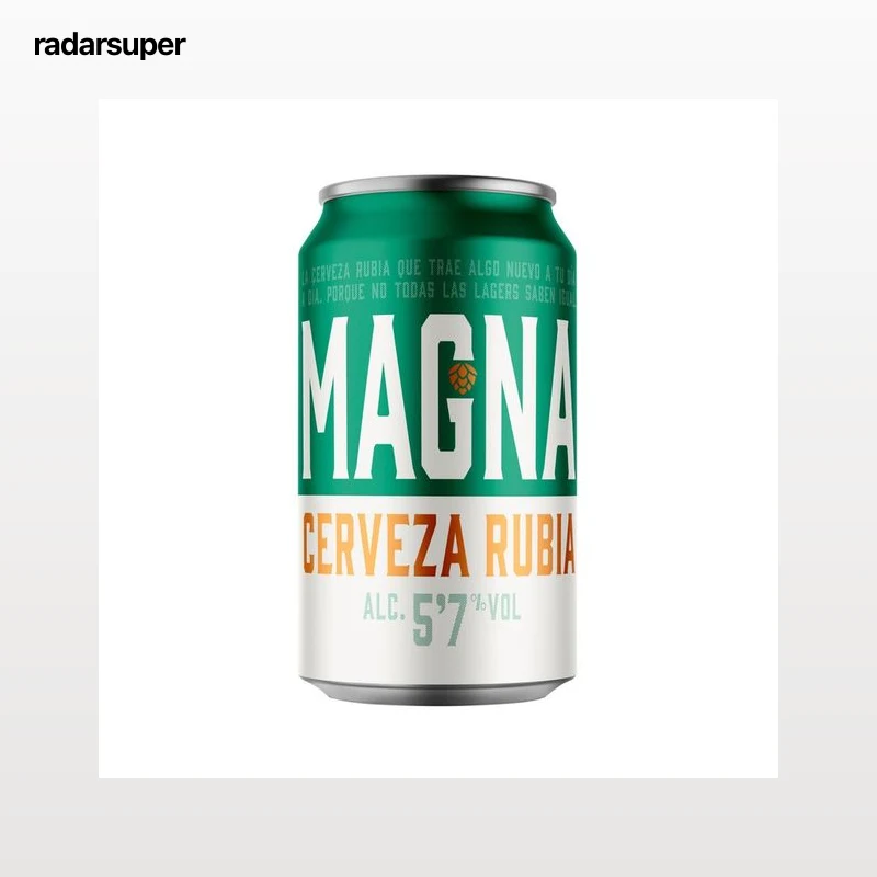 SAN MIGUEL MAGNA Cerveza Golden Lager 33 cl
