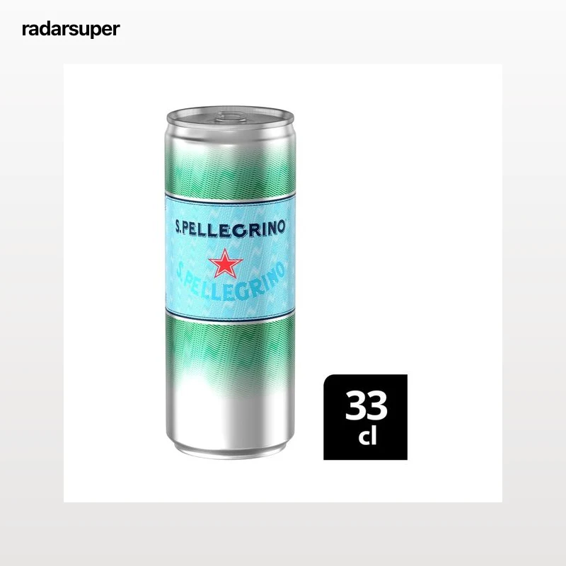SAN PELLEGRINO Agua con gas 33 cl.