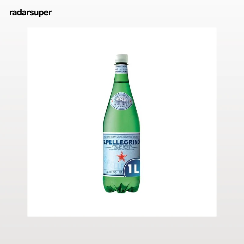SAN PELLEGRINO Agua mineral con gas botella 1 l.