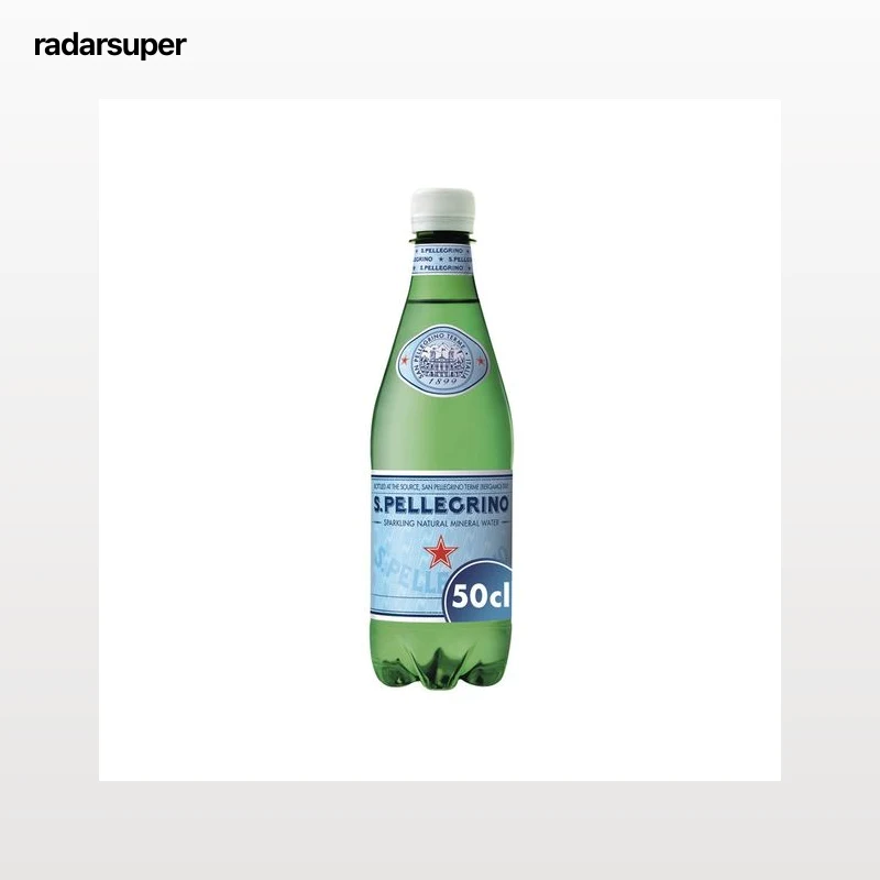 SAN PELLEGRINO Agua mineral con gas botella 50 cl.
