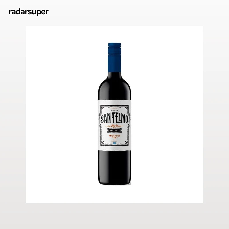 SAN TELMO Vino tinto elaborado en Argentina botella de 75 cl.