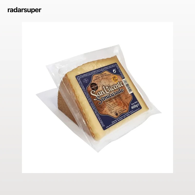 SAN VICENTE Queso semicurado (vaca y oveja) SAN VICENTE 400 g.