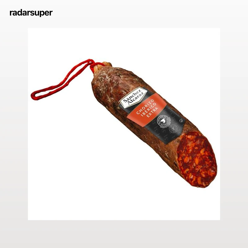 SÁNCHEZ ALCARAZ Chorizo ibérico extra 600 g.