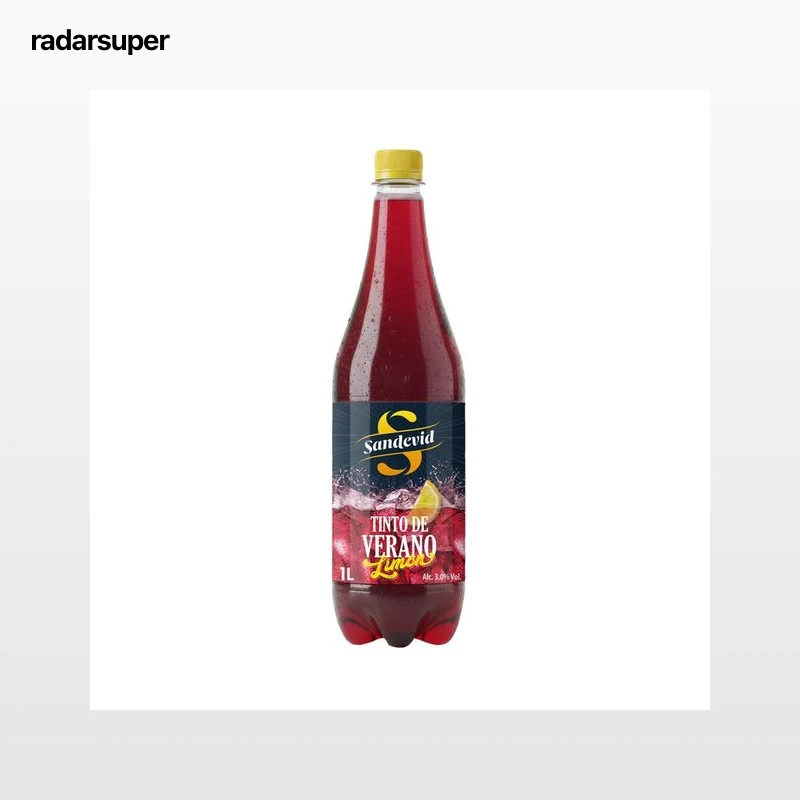 SANDEVID Tinto de verano con limón botella 1 l.