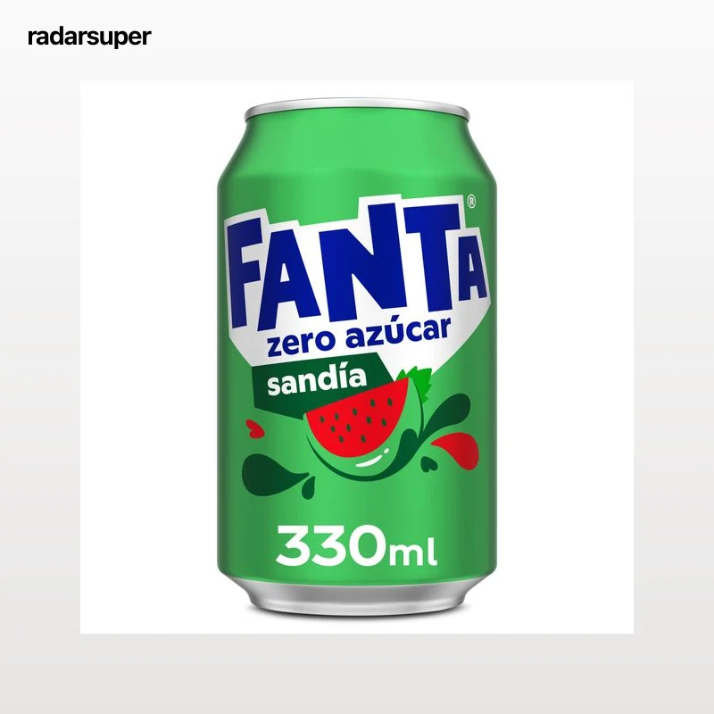 Fanta de sandía zero 330 ml