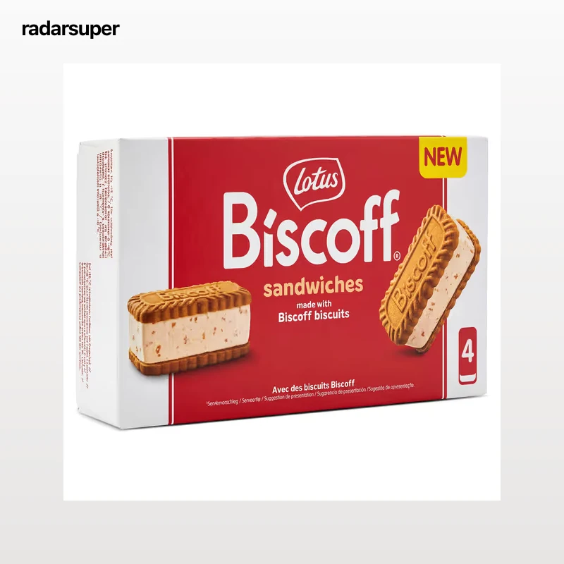 Sándwich Lotus Biscuit 4 x 43 g