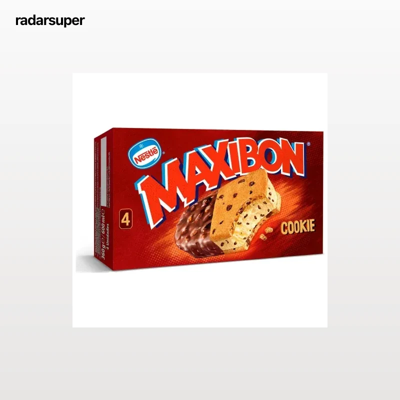 Sandwich Cookie Maxibon Nestlé 4 ud.