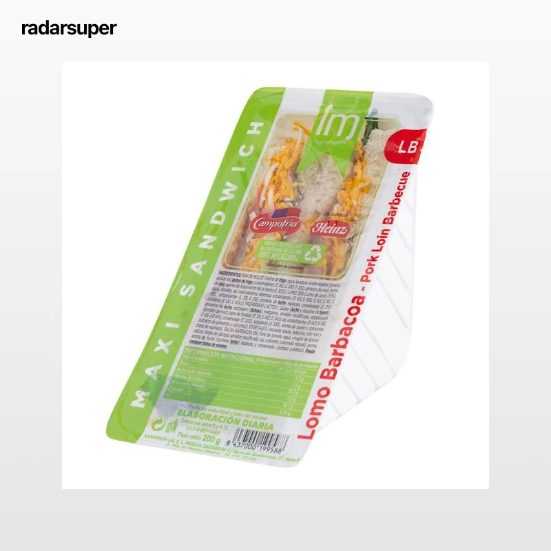 Sandwich de lomo barbacoa maxi LM 200g