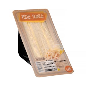 Sándwich pollo y queso
