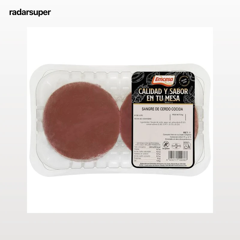 Sangre de cerdo cocida Emcesa 300g
