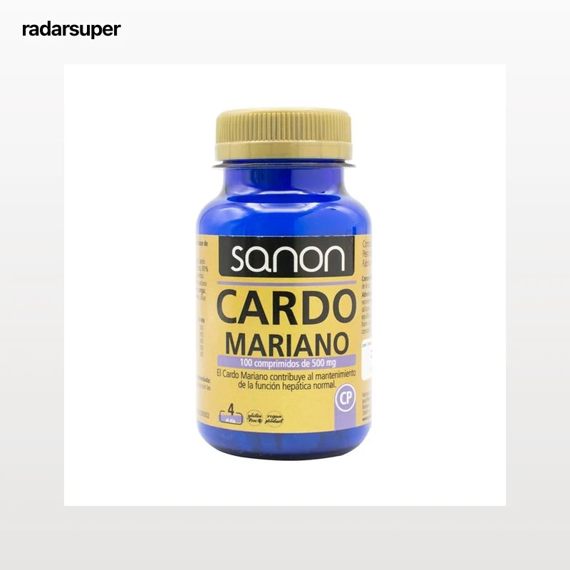 SANON Cardo mariano 100 comprimidos.