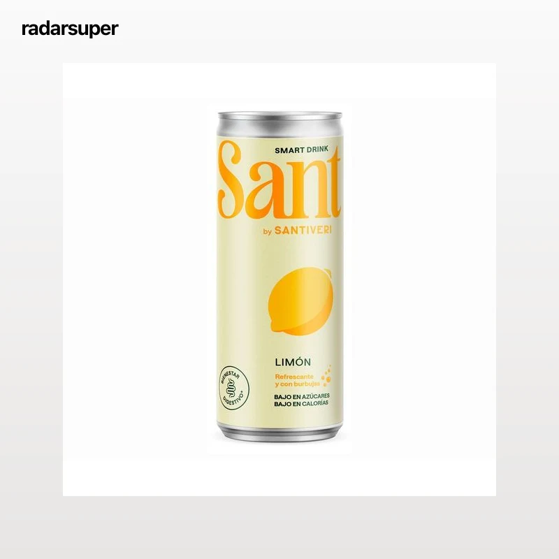 SANT Refresco de limón lata 330 ml.