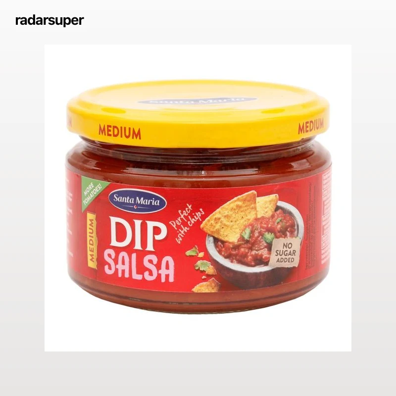 SANTA MARÍA Salsa mejicana picante perfecta para los chips 250 g.