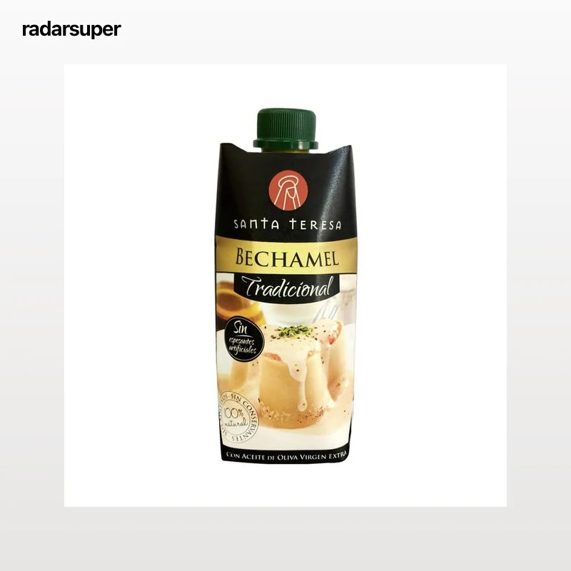 SANTA TERESA Bechamel tradicional con aceite de oliva virgen extra SANTA TERESA 500 ml.