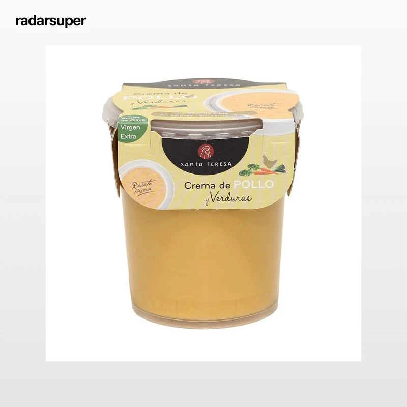 SANTA TERESA Crema de pollo y verduras 400 g.
