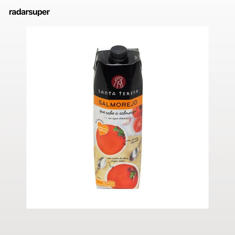 SANTA TERESA Salmorejo tradicional sin agua añadida SANTA TERESA 1 l.