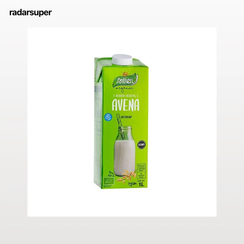 SANTIVERI Bebida de avena ecológica 1 l.