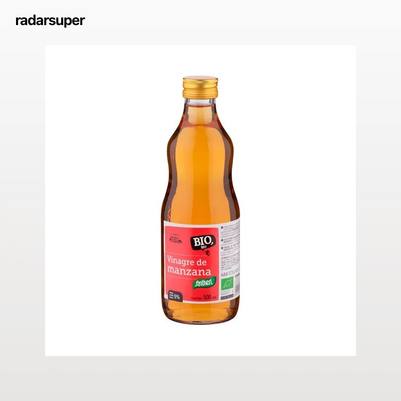 SANTIVERI Bio Vinagre de manzana ecológico 500 ml.
