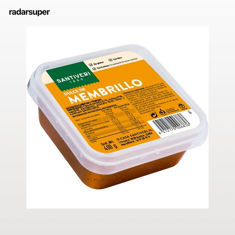 SANTIVERI Dulce de membrillo de primera 400 g.