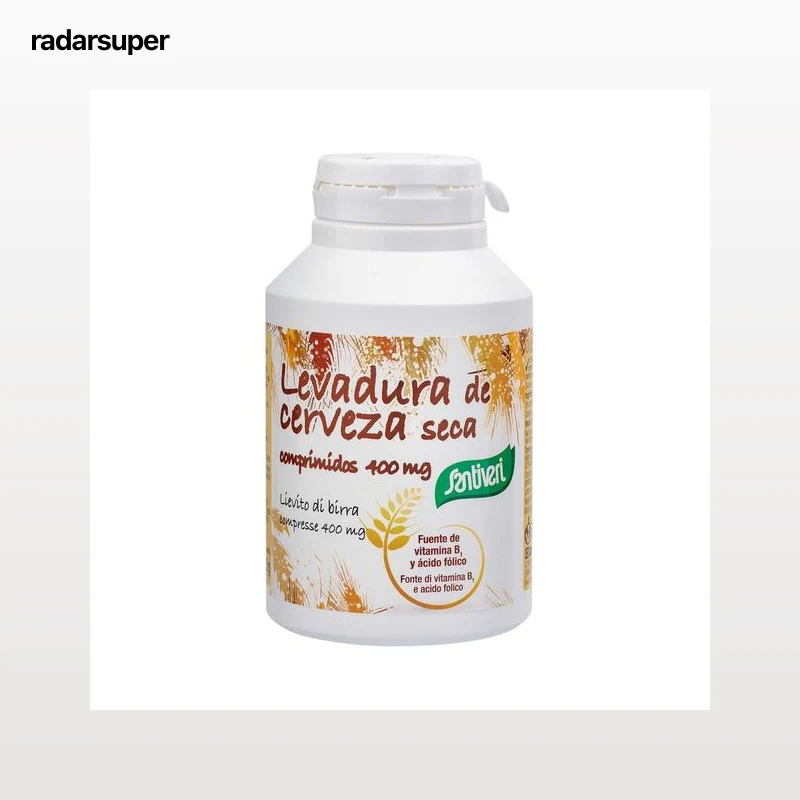 SANTIVERI Levadura de cerveza seca comprimidos 400 mg 160 uds.