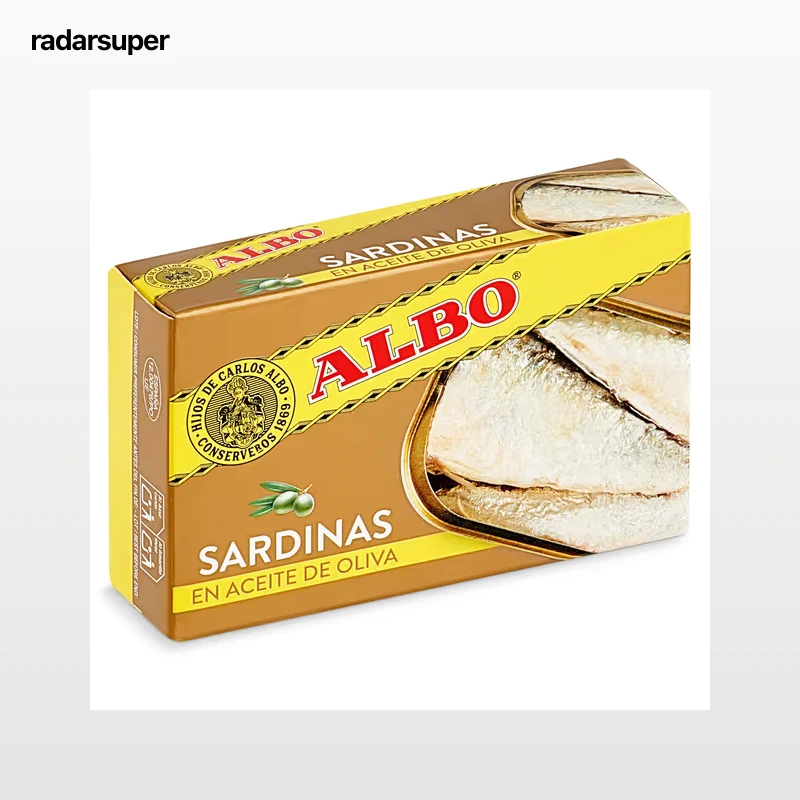 Sardinas en aceite de oliva Albo 85 g