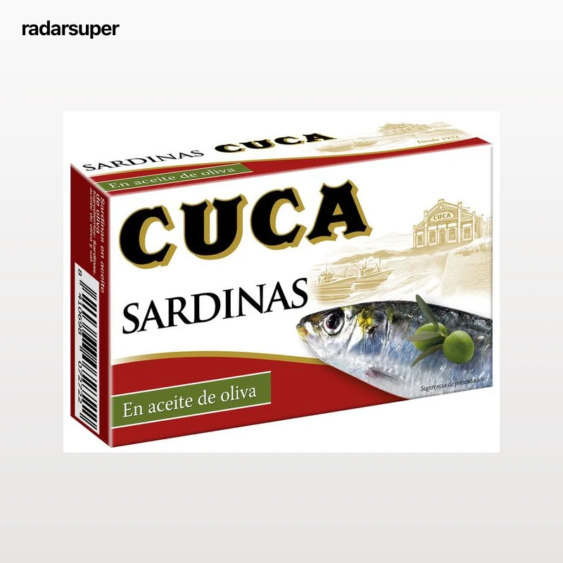 Sardinas en aceite de oliva Cuca 85g