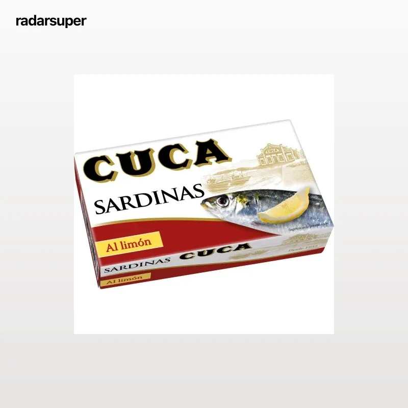 Sardinas al limón Cuca 85 g.
