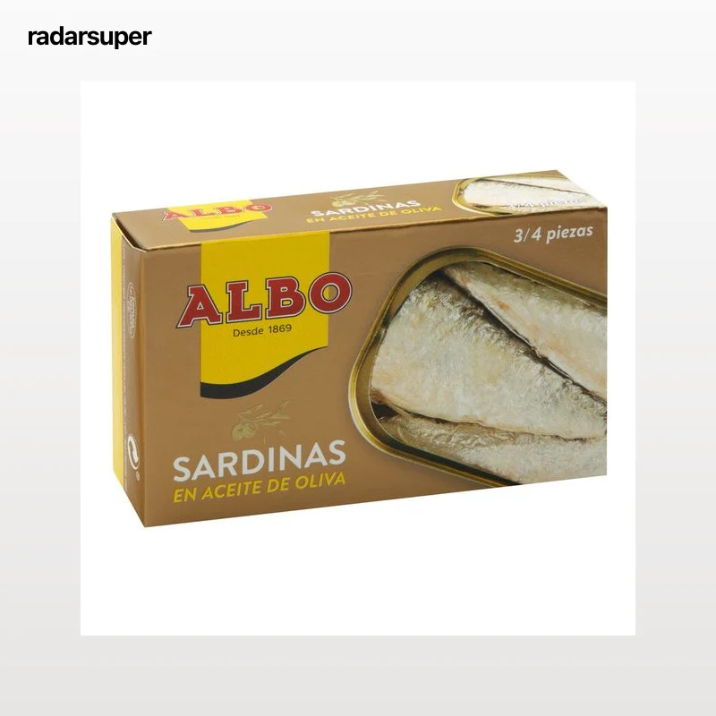 Sardinas Albo 85g en aceite de oliva