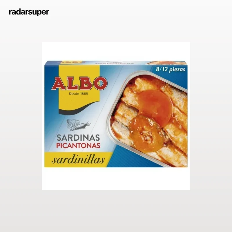 Sardinas en salsa picantona Albo 85 g.