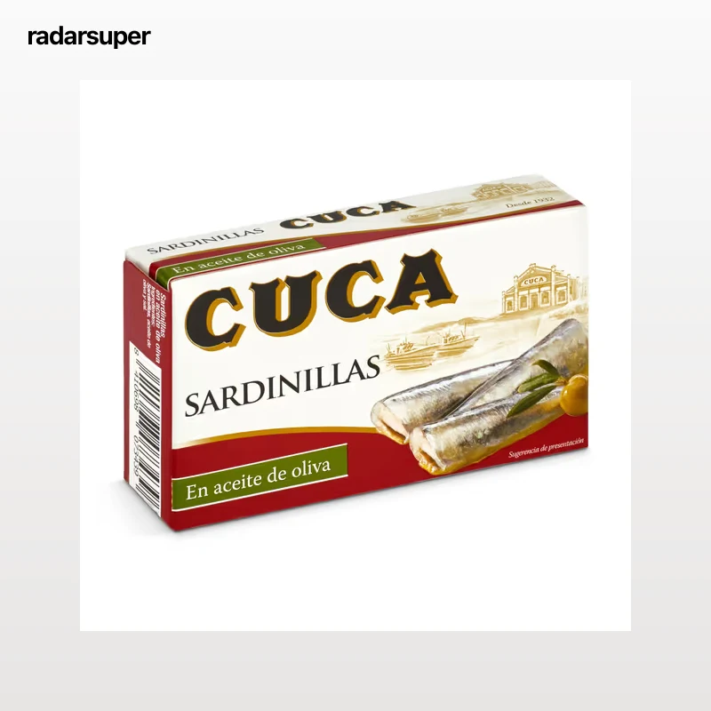 Sardinilla aceite oliva Cuca 63 g