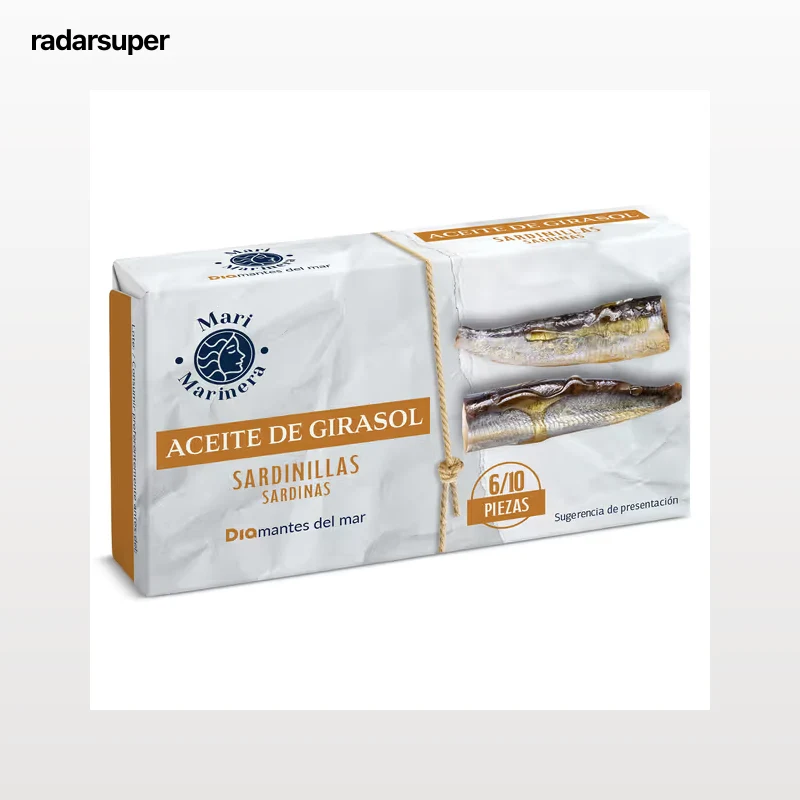 Sardinillas en aceite de girasol Dia Mari Marinera 65 g