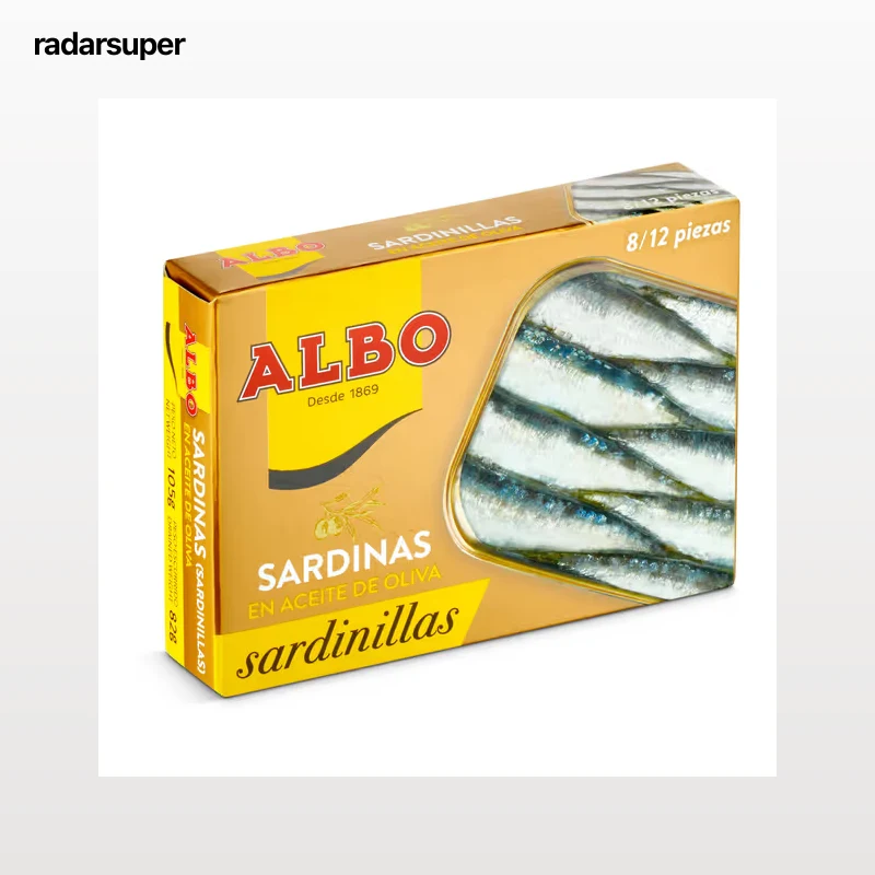 Sardinillas en aceite de oliva Albo 82 g