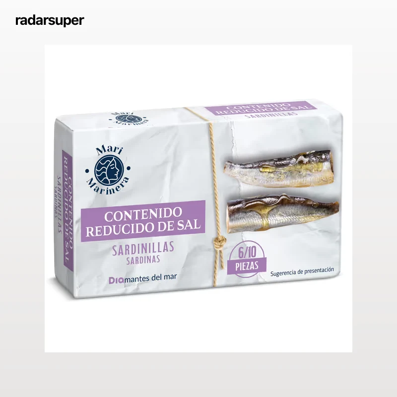 Sardinillas en aceite de oliva reducido en sal Dia Mari Marinera 65 g