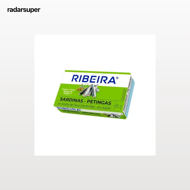 Sardinillas en aceite de oliva Ribeira 60 g.