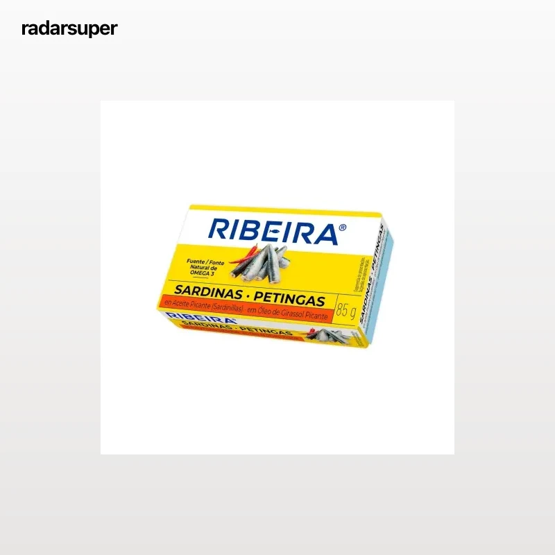 Sardinillas en aceite picante Ribeira 60 g.