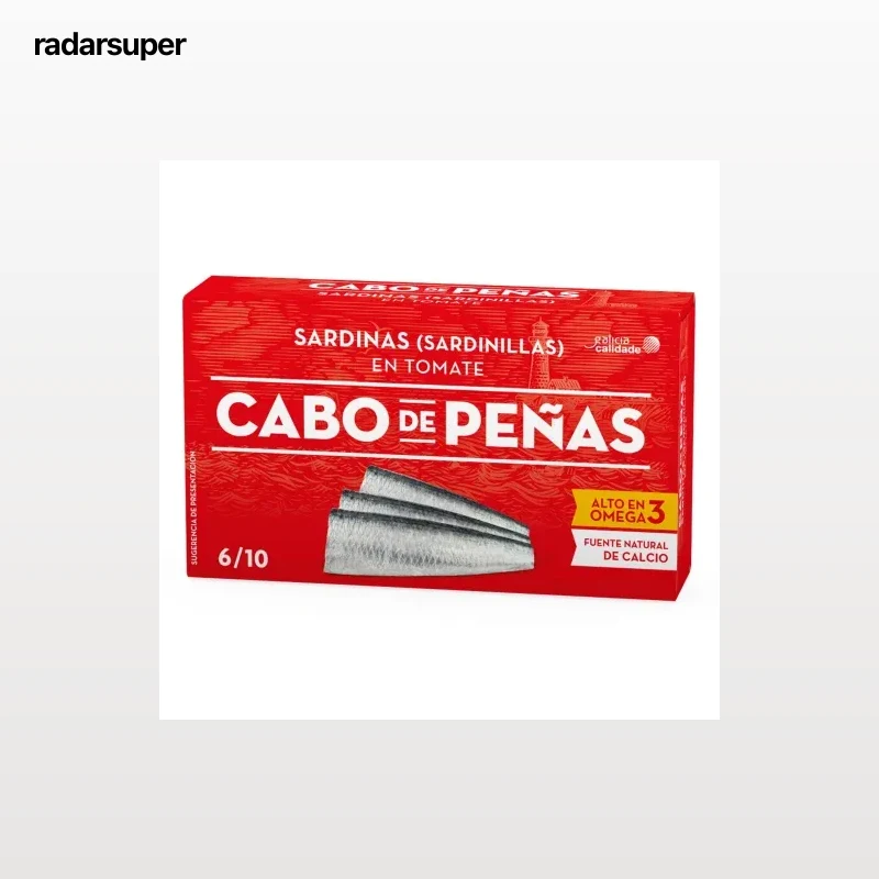 Sardinillas en tomate Cabo de Peñas 60 g.