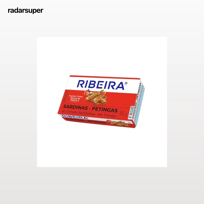 Sardinillas en tomate Ribeira sin gluten 55 g.