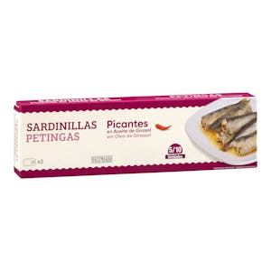 Sardinillas picantes en aceite de girasol