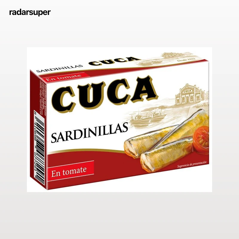 Sardinillas en tomate Cuca 60g