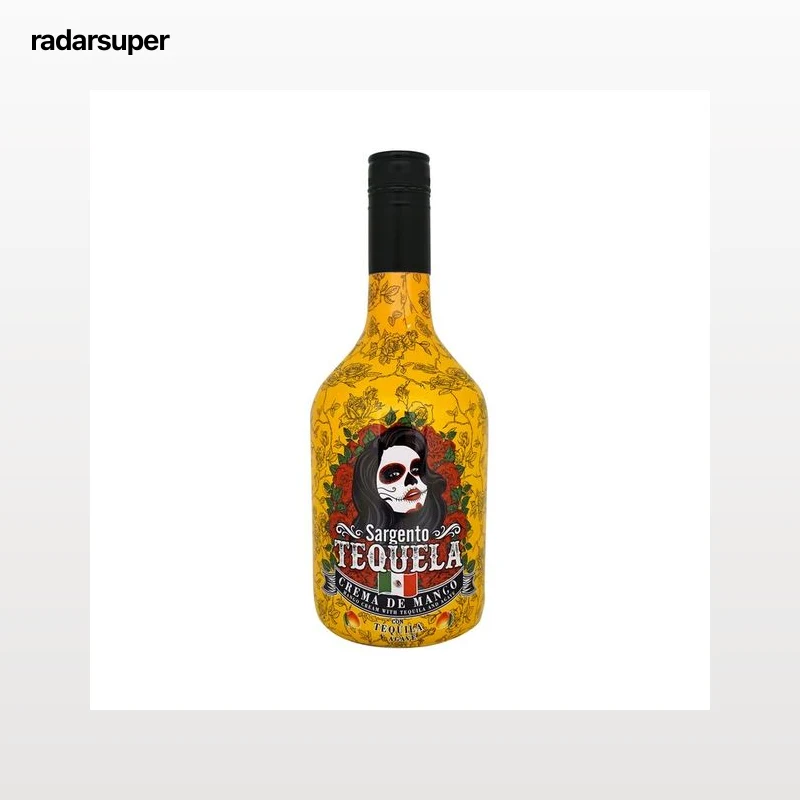 SARGENTO TEQUELA Crema de mango con tequila y agave botella 70 cl.