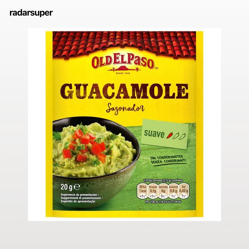 Sazonador guacamole Old El Paso 20g