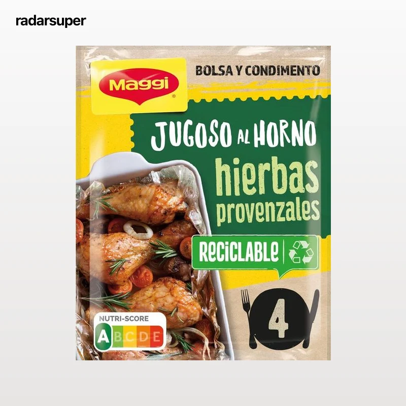 Sazonador de hierbas provenzales jugoso al horno de Maggi 34g