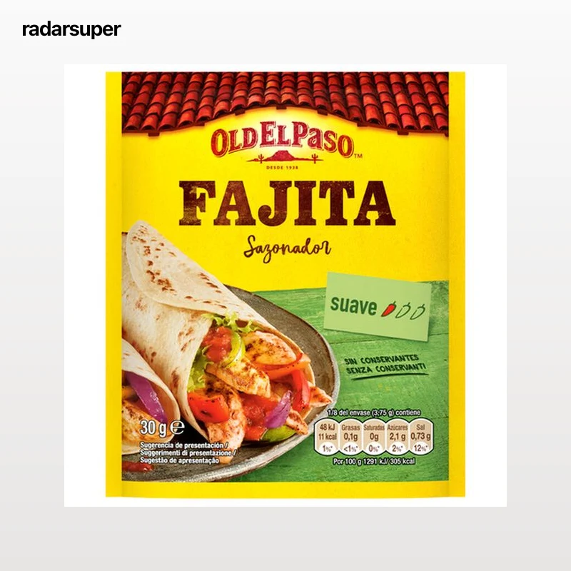 Sazonador Old El Paso 30g fajitas
