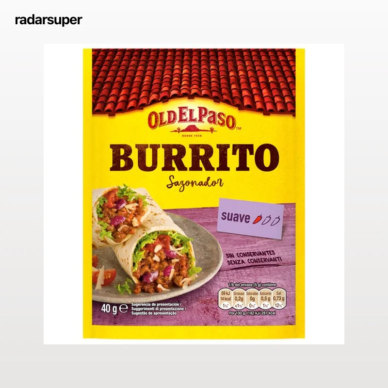 Sazonador Old Paso 40g burritos