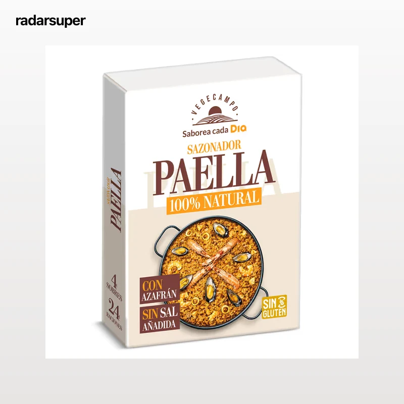 Sazonador para paella con azafrán Dia Vegecampo 12 g