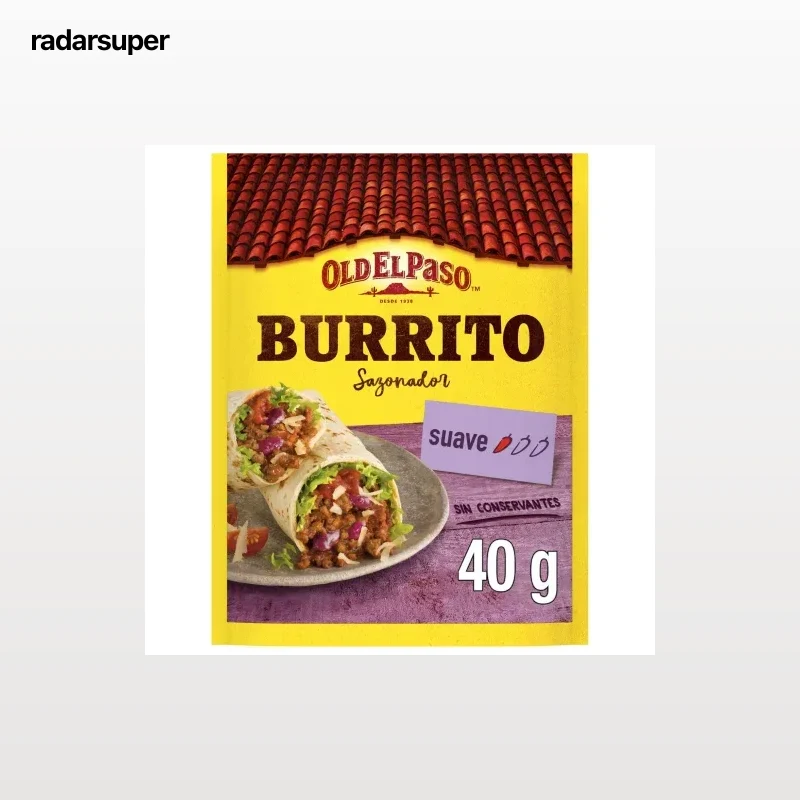 Sazonador para burritos Old El Paso 45 g.