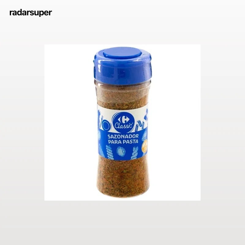 Sazonador para pasta Classic Carrefour 45 g.