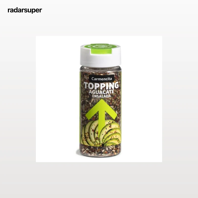 Sazonador topping aguacate ensalada Carmencita sin gluten 65 g.